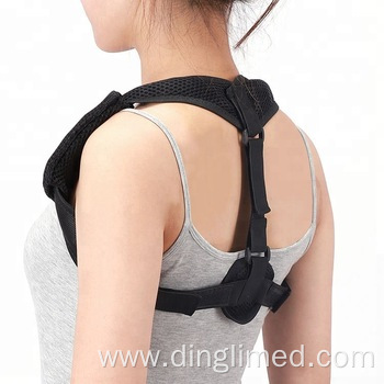 Adjustable back and shoulders posture corrector brace