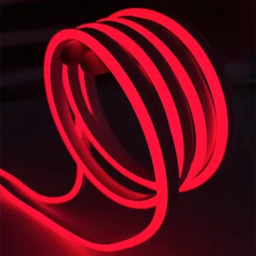 Outdoor Waterproof RGBW LED Strip, Flexible Silicone Neon Light, 8x16mm, 24V, Dimmable