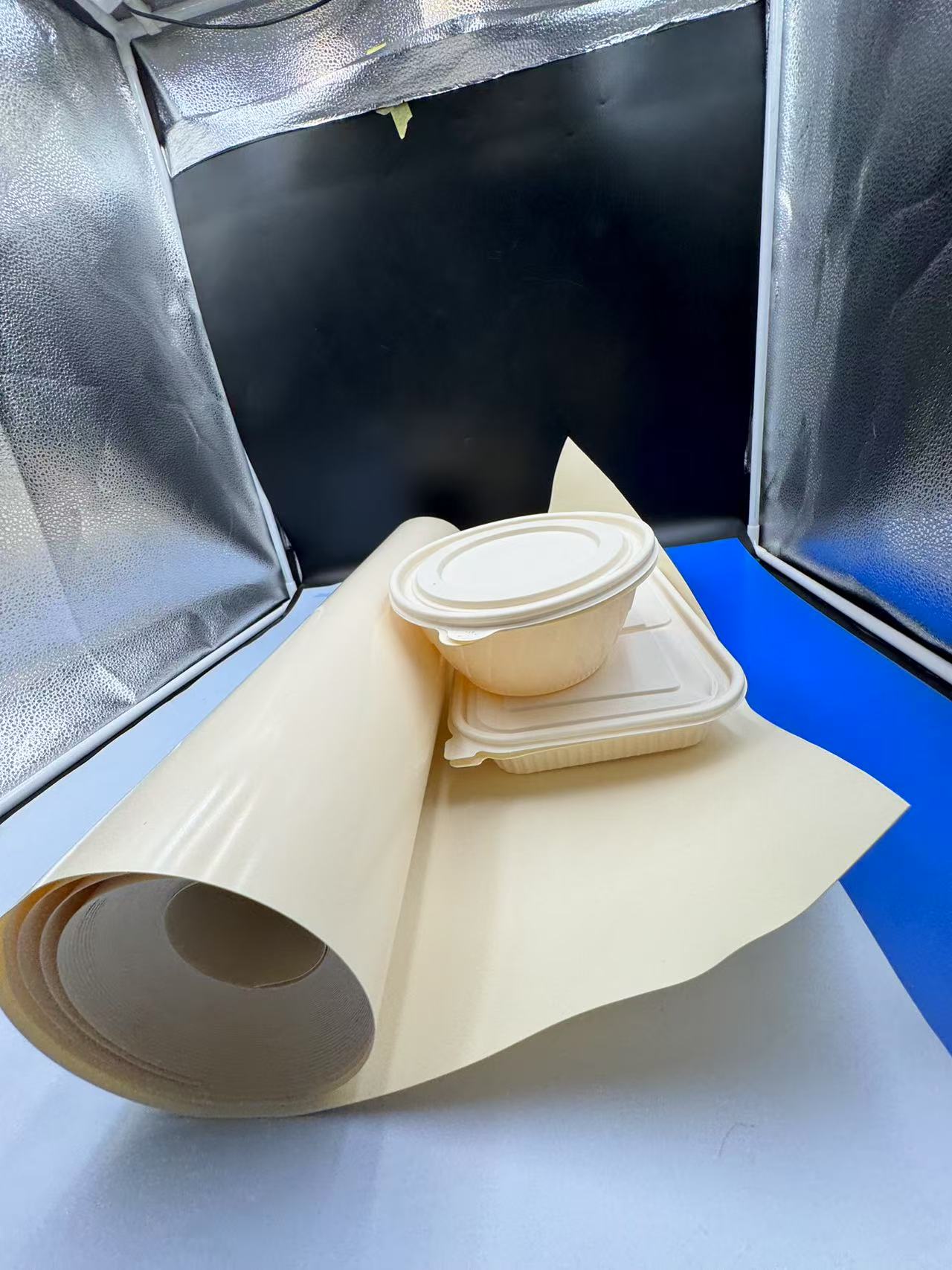 Corn starch film FOOD tray