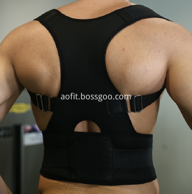 Magnets posture corrector support for proper posture