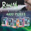 Randm Crystal 4600 Puffs Dispositivo de vagem vape descartável