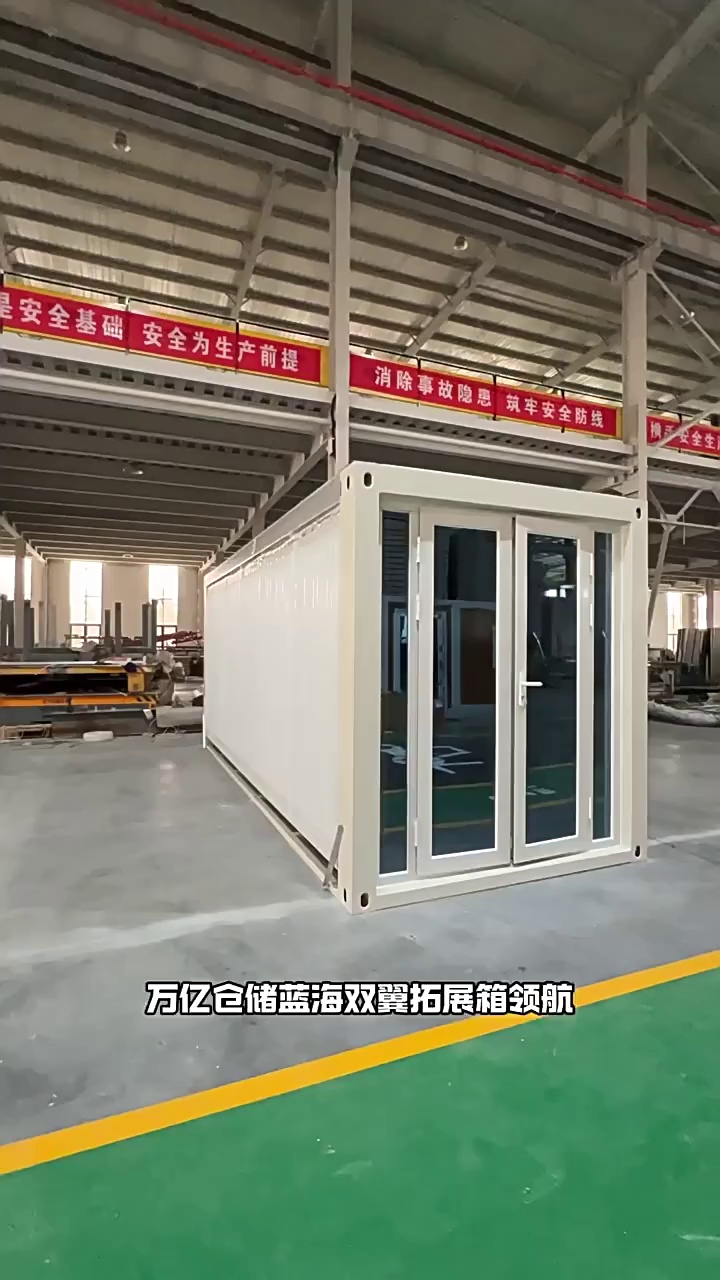 Easy Assembly 2 Story Container House Prefab Steel Container Building for Commercial Coffee Shop