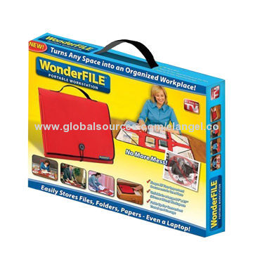 Wonder file fold-up-n-go file organizer, no more mess
