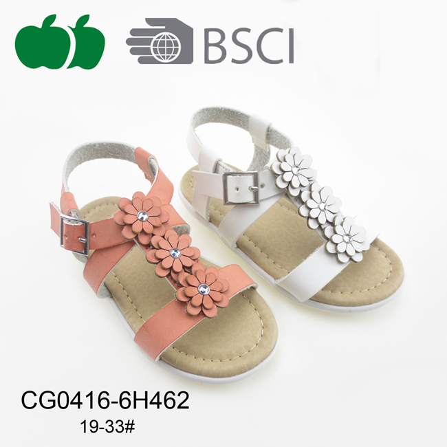 High Quality New Design Little Girl Sandals