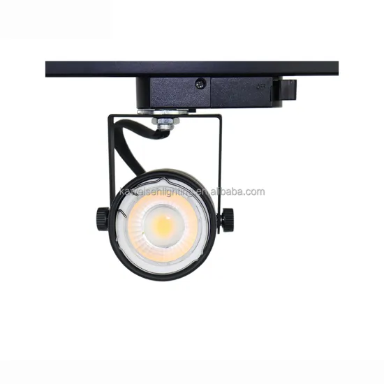 New Design GU10 LED Black Finish Track Spot Light: MR16 LED COB Surface Mounted Lamp with Replaceable Bulb for Track Lighting Fixtures