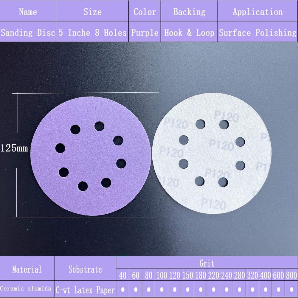 Purple Sanding Disc