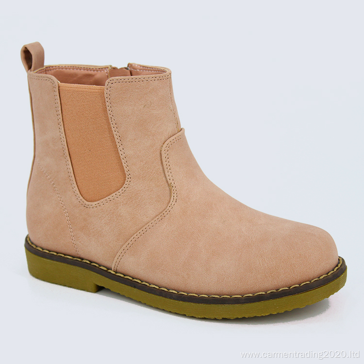 Fashion thick sole Pu rubber Martin boots