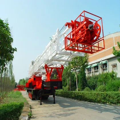 SINOTAI Trailer-Mounted Horizontal Oil Well Drilling Rigs