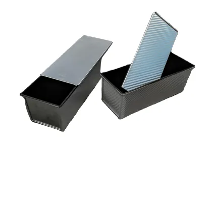Non-Stick Loaf Bread Pans with capacities of 450g, 600g, 900g, and 1200g