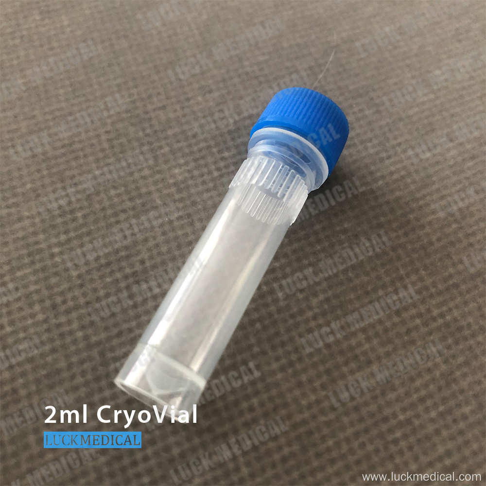 Disposable Plastic Cryogenic Vial CE