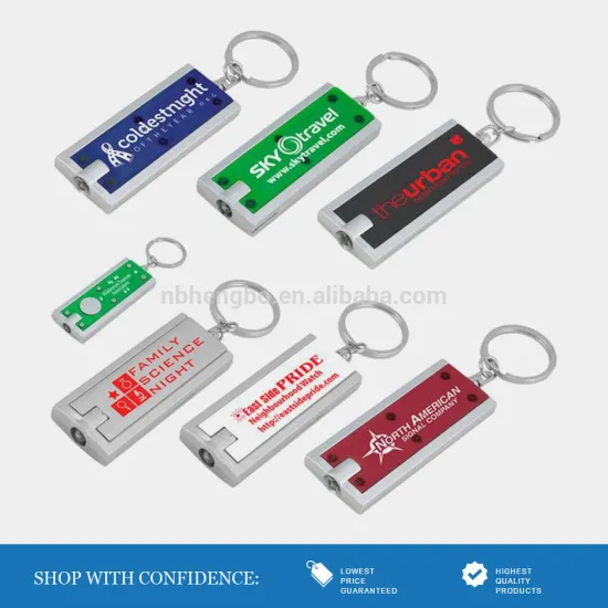 cheap imprint tetris keychain light china factory