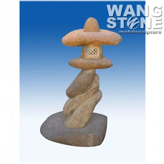 2016 Abstract Japanese Garden Lantern Sculpture