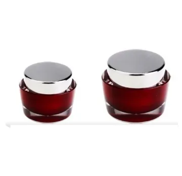 Oval Acrylic Jar For Cream