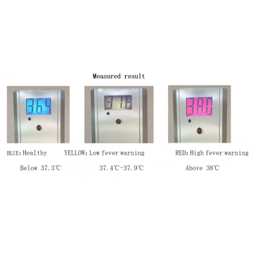 Body temperature measurement and disinfection machine