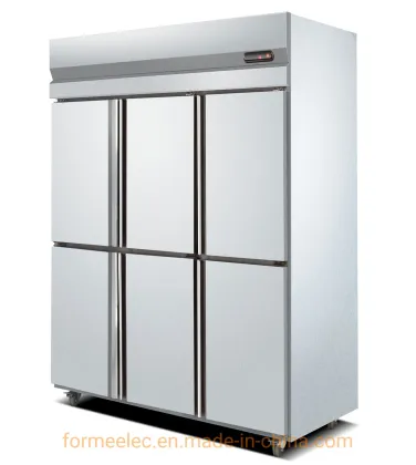 2 Doors 3 Doors 4 Doors Commercial Seafood Freezer Air Cooling Supermarket Quick Deep Freezer