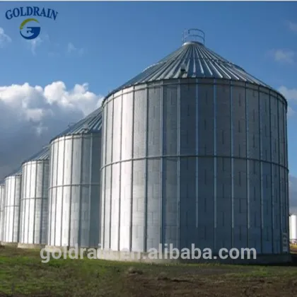 Excellence types of galvanized metal resin silo