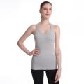 Chemise de yoga sans manches pour femme