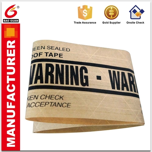 Water Activated Fiberglass Reinforced Paper Tape