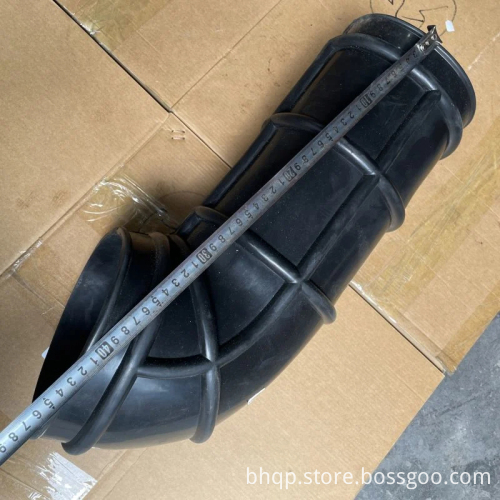 SINOTRUK HOWO 336 6x4 Dump Truck Engine Parts - Air Filter Intake Hose & Exhaust Pipe