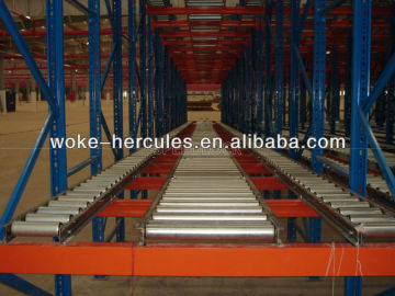 Automatic storage system racking