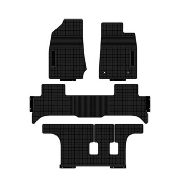 Anti-Slip Latex Car Mats for Isuzu MUX RHD 2013-2021