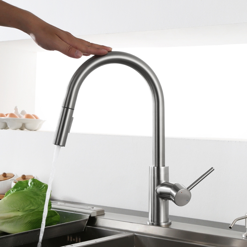 What types of kitchen faucets are there?