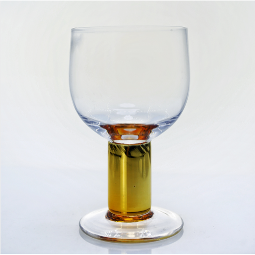 Gold Wine Glass cocktail glass wine glass set with gold base Manufactory