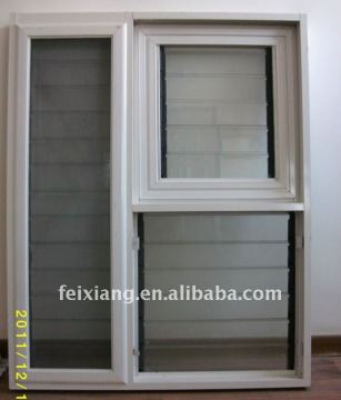 aluminium louvered window