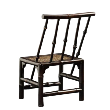 Ungiftiger Handwerksanaler Qiongzhu Bamboo Essstuhl mit Rückenlehne
