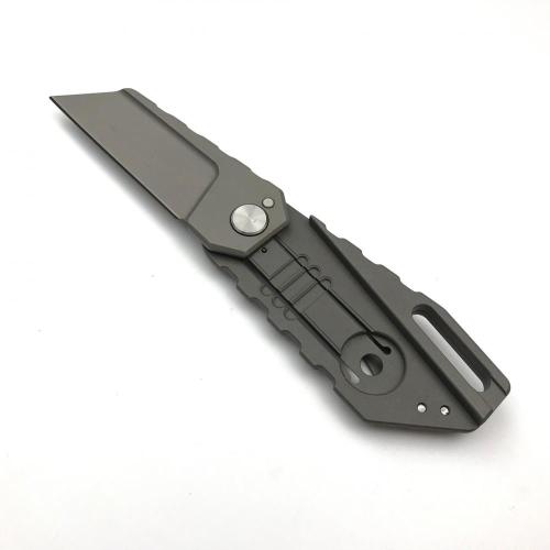 M390 Stahl Camping Survival Folding Titanium Taktisches Messer