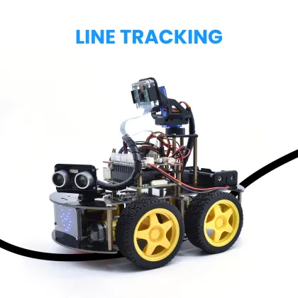 Top Raspberry Pi Smart Camera Car Kit for Raspberry Pi 4 (Without Pi)