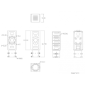 40 mm dubbel legering Motor Mount Holder X8