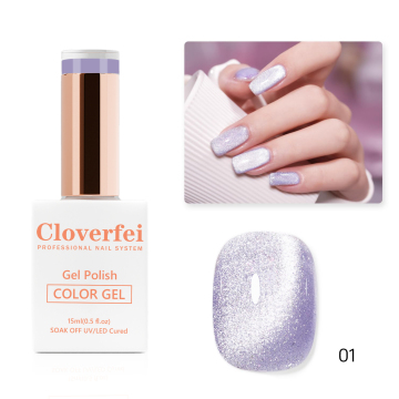 Cloverfei Cat Eye Gel Magnetic Cat Polish Set - แช่ของขวัญเล็บ