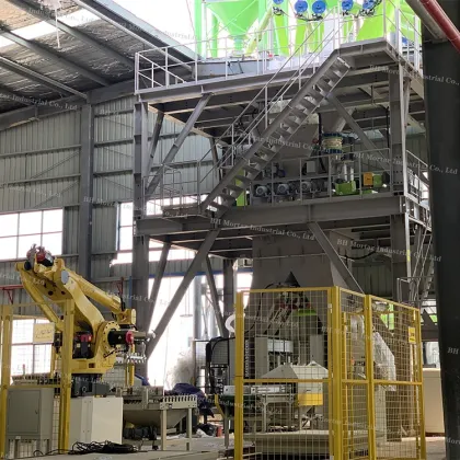 Automatic Fireproof Coating Mortar Mixing Plant