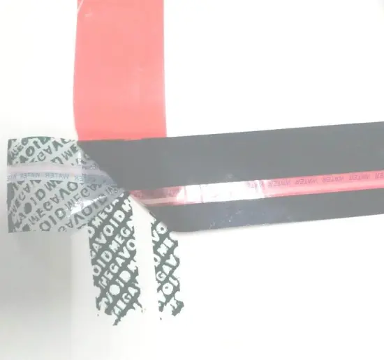 high quality tamper evident security tape