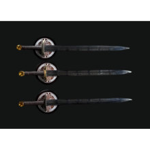 Artistic forged craft knife