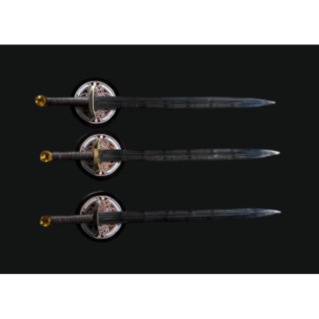 سكين حرفي مزخرف فني