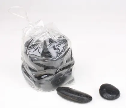 Decorative Snow white Round Pebble Stone