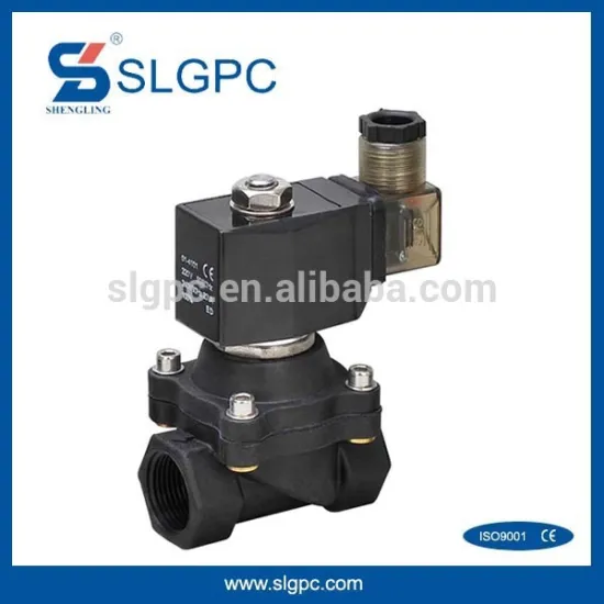 Plasitc body good quality sloeniod valve plastic water solenoid valve 2P200-20