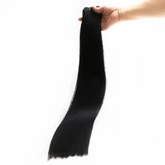 XUCHANG HARMONY HAIR 10 packs 22inch 100grams jet black virgin human hair weaving for black women