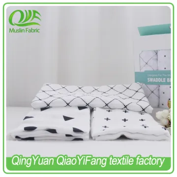 120x120cm cotton Muslin Baby Soft Swaddling Blankets for Newborn Infant
