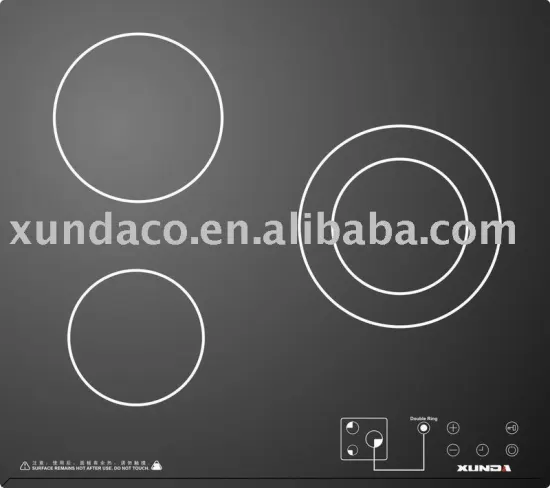 3 burner ceramic hob