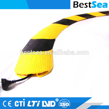 Rubber flexible cable protector, snake-like cord cover