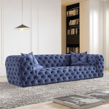 Mondoberflächendesigner leichter Luxusgewebesofa