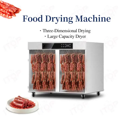 Professional Food Dehydrator Machine for Sausages and Bacon