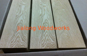 Sliced Cut Yellow Oak Wood Veneer , 0.5 Mm Natural Wood Veneer