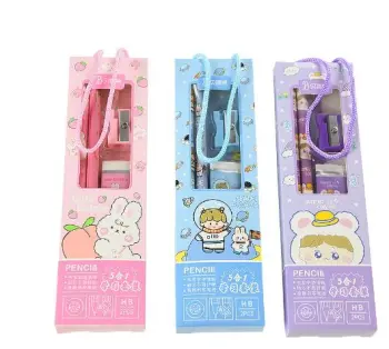 Portable Stationery Set Gift Box: Perfect Birthday Gift for Kindergarten Students and Children