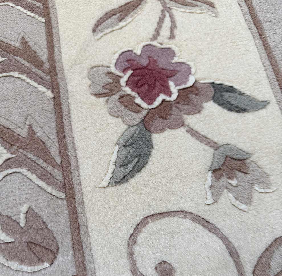 Floral Symmetrical Carpet