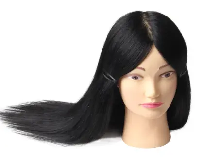Mannequin head training for sale, black training mannequin head toy