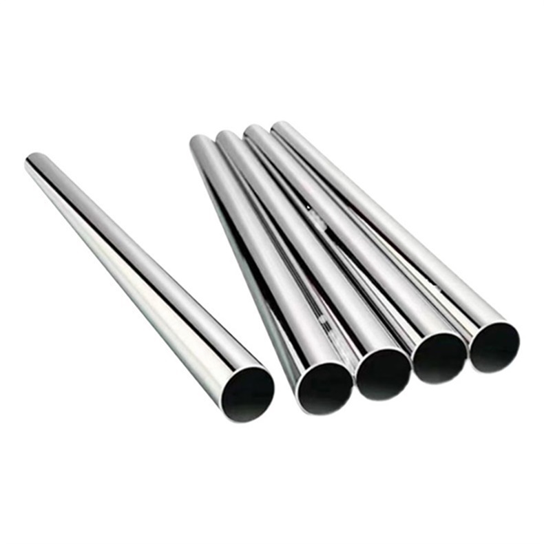 Polished Welded 28mm diameter stainless steel pipe